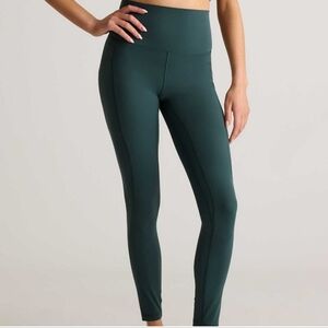 Quince‎ Forest Green Ultra Form High Rise Leggings XS